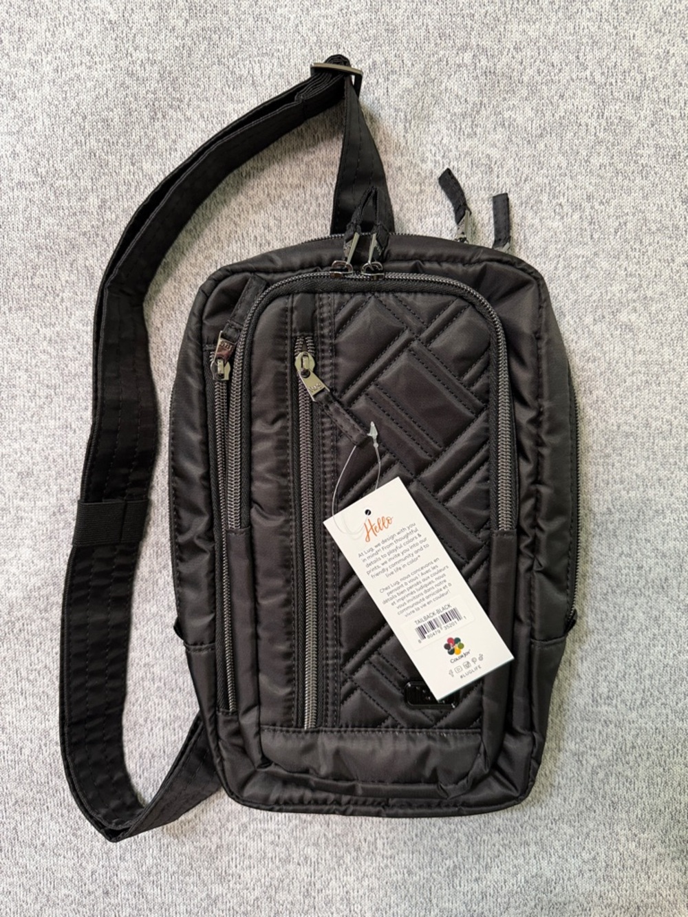 Lug Tailback Crossbody Bag